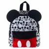 Bioworld Disney Mickey Mouse Decorative 3D All Over Print Mini Backpack