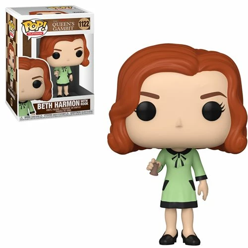 Funko Netflix Queen Gambit Beth Harmon W/Rook Pop! Vinyl Figure 3 Funko Netflix Queen Gambit Beth Harmon W/Rook Pop! Vinyl Figure