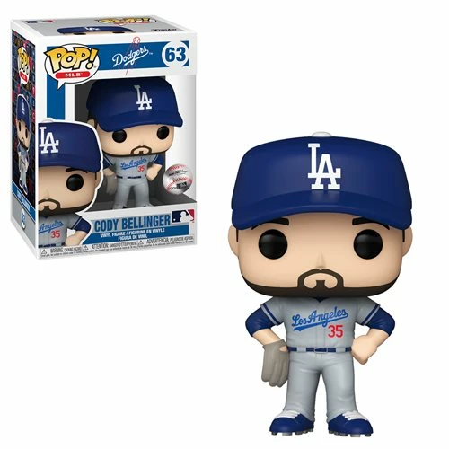 Funko MLB Los Angeles Dodgers Cody Bellinger (Road) Pop! Vinyl Figure 3 Funko MLB Los Angeles Dodgers Cody Bellinger (Road) Pop! Vinyl Figure