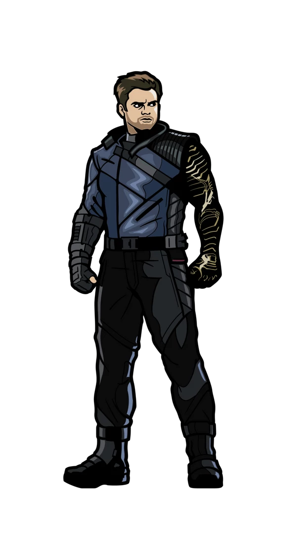 FiGPiN Marvel The Falcon And The Winter Soldier - Bucky Barnes 4 FiGPiN Marvel The Falcon And The Winter Soldier - Bucky Barnes