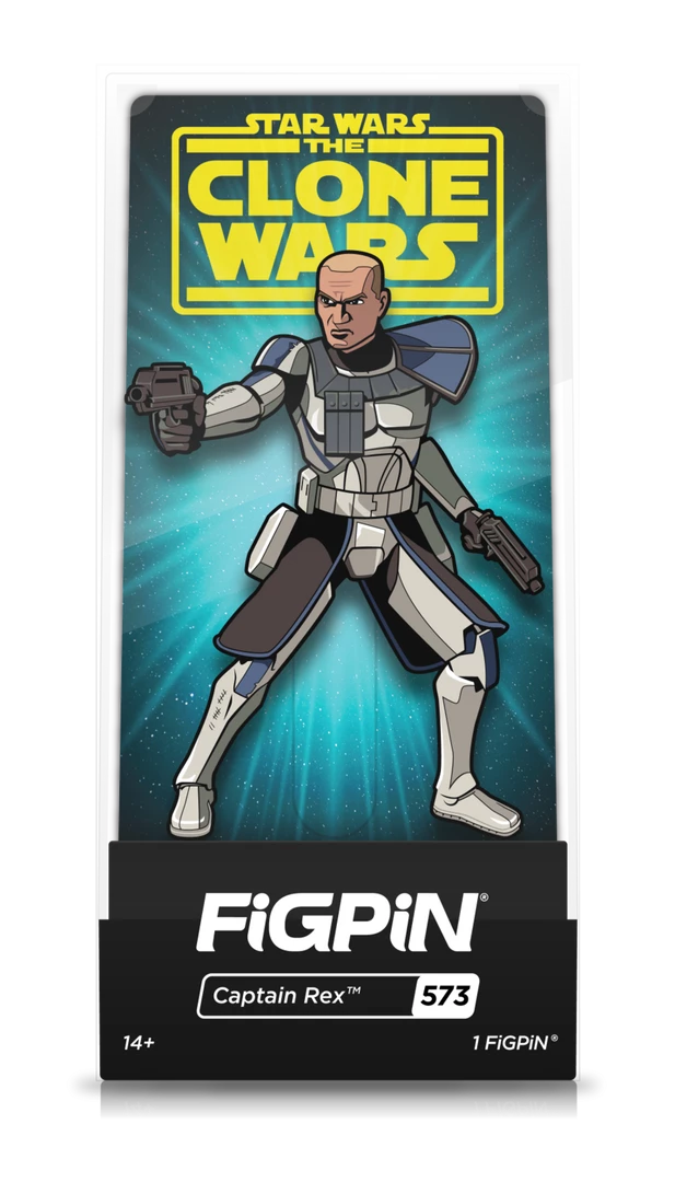 FiGPiN Star Wars The Clone Wars Captain Rex 3 FiGPiN Star Wars The Clone Wars Captain Rex
