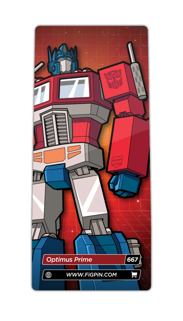 FiGPiN Transformers Autobot Optimus Prime 4 FiGPiN Transformers Autobot Optimus Prime