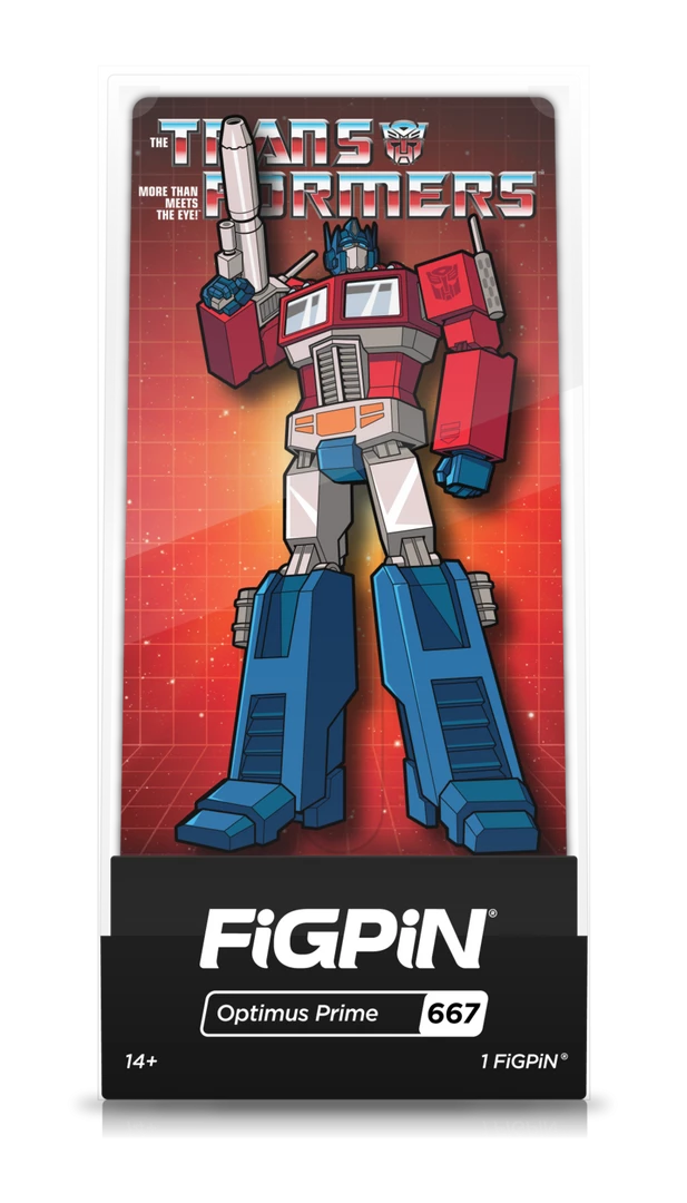 FiGPiN Transformers Autobot Optimus Prime 3 FiGPiN Transformers Autobot Optimus Prime