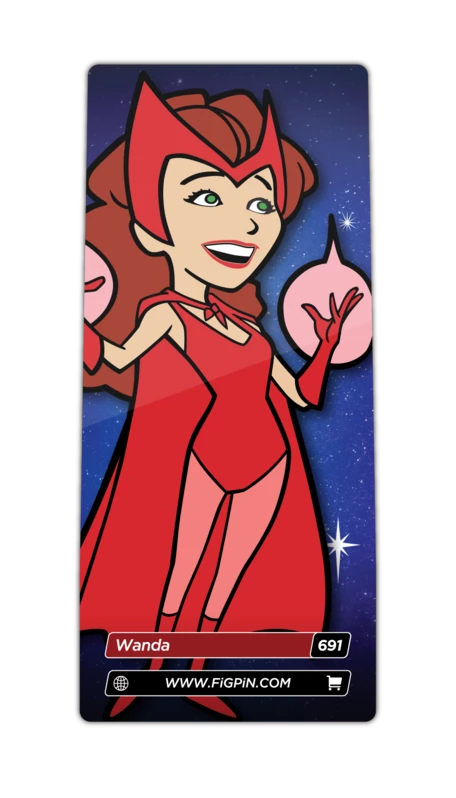 FiGPiN Marvel Wandavision Wanda Limited Edition 5 FiGPiN Marvel Wandavision Wanda Limited Edition