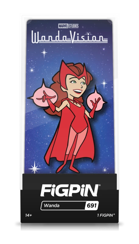 FiGPiN Marvel Wandavision Wanda Limited Edition 4 FiGPiN Marvel Wandavision Wanda Limited Edition