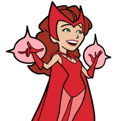 FiGPiN Marvel Wandavision Wanda Limited Edition 9 FiGPiN Marvel Wandavision Wanda Limited Edition