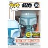Funko Star Wars: The Mandalorian Hologram Glow In The Dark Pop! Vinyl Figure Exclusive 2 Funko Star Wars: The Mandalorian Hologram Glow In The Dark Pop! Vinyl Figure Exclusive