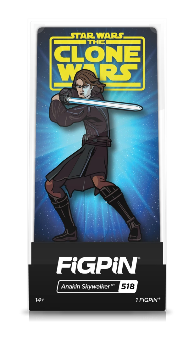 FiGPiN Star Wars The Clone Wars Anakin Skywalker 3 FiGPiN Star Wars The Clone Wars Anakin Skywalker