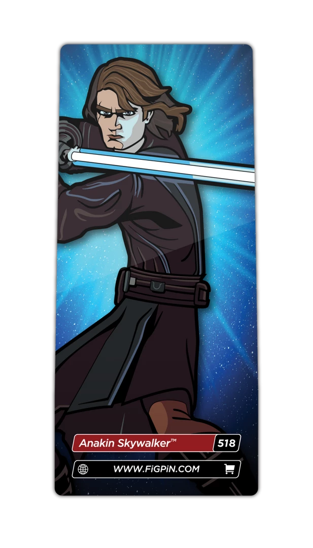 FiGPiN Star Wars The Clone Wars Anakin Skywalker 4 FiGPiN Star Wars The Clone Wars Anakin Skywalker