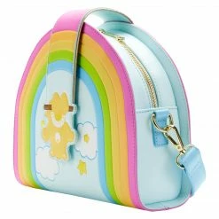 Pre-orders/Coming Soon (COMING SOON) Loungefly Care Bears Rainbow Swing Crossbody