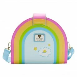 Pre-orders/Coming Soon (COMING SOON) Loungefly Care Bears Rainbow Swing Crossbody