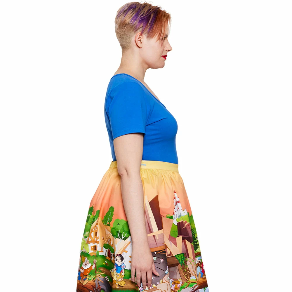 In Stock Stitch Shoppe By Loungefly Disney Snow White Fairest One Of All "Kelly" Fashion Top Shirt 7 In Stock Stitch Shoppe By Loungefly Disney Snow White Fairest One Of All "Kelly" Fashion Top Shirt