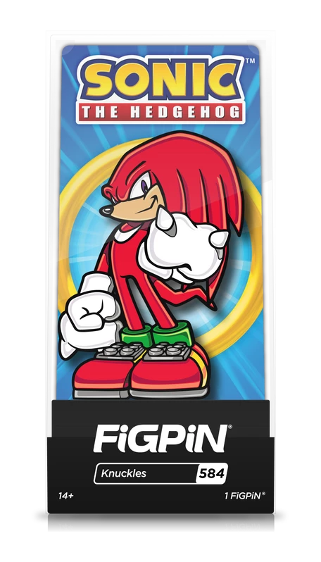 FiGPiN Sonic The Hedgehog Knuckles Limited Edition 4 FiGPiN Sonic The Hedgehog Knuckles Limited Edition