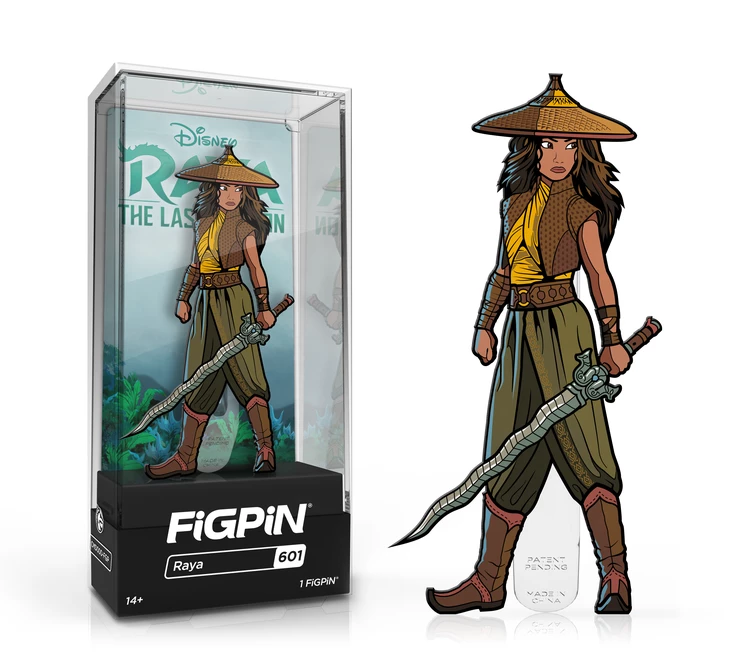 FiGPiN Disney Raya And The Last Dragon - Raya 3 FiGPiN Disney Raya And The Last Dragon - Raya