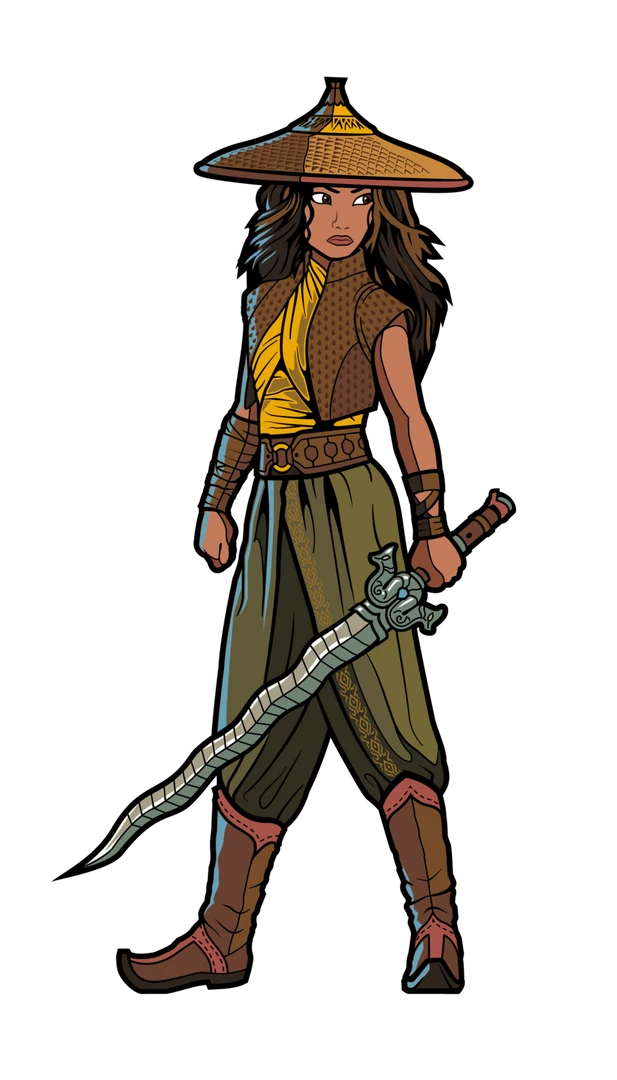 FiGPiN Disney Raya And The Last Dragon - Raya 6 FiGPiN Disney Raya And The Last Dragon - Raya