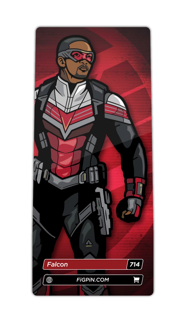 FiGPiN Marvel The Falcon And The Winter Soldier - Sam Wilson 4 FiGPiN Marvel The Falcon And The Winter Soldier - Sam Wilson