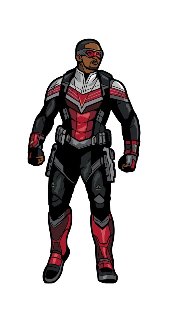 FiGPiN Marvel The Falcon And The Winter Soldier - Sam Wilson 5 FiGPiN Marvel The Falcon And The Winter Soldier - Sam Wilson