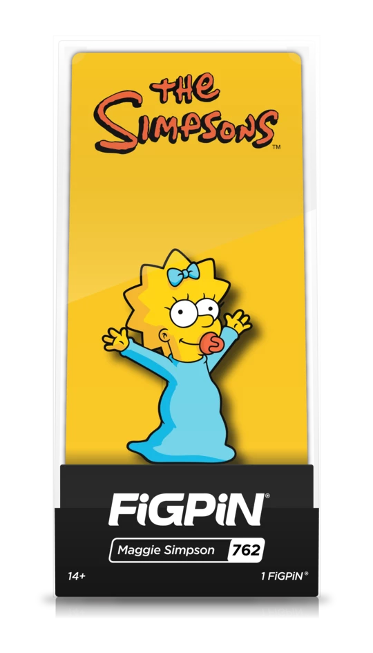 FiGPiN The Simpsons Maggie 4 FiGPiN The Simpsons Maggie