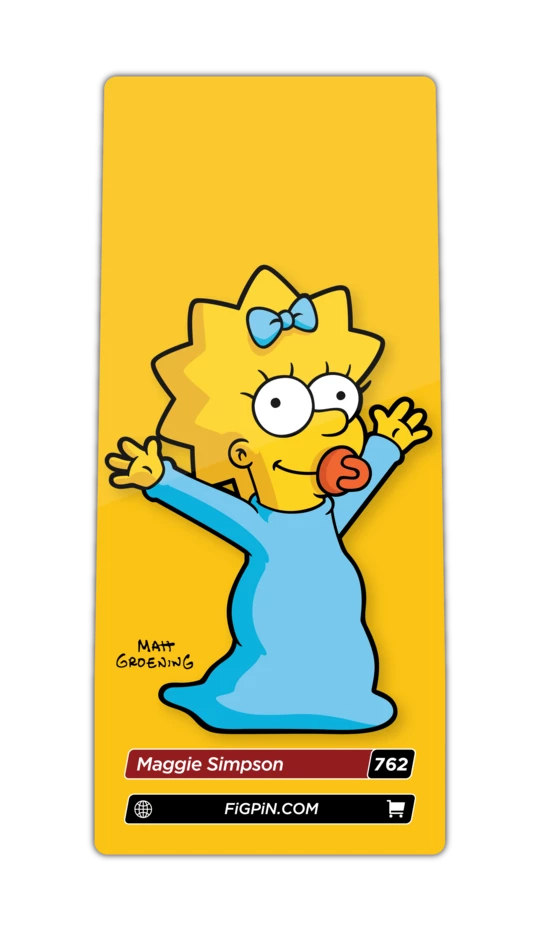 FiGPiN The Simpsons Maggie 5 FiGPiN The Simpsons Maggie