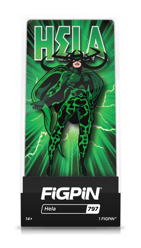 FiGPiN Marvel Comics Hela 4 FiGPiN Marvel Comics Hela