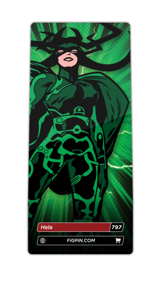 FiGPiN Marvel Comics Hela 5 FiGPiN Marvel Comics Hela