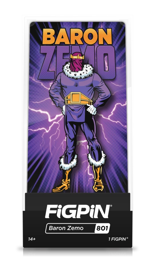 FiGPiN Marvel Comics Baron Zemo 4 FiGPiN Marvel Comics Baron Zemo