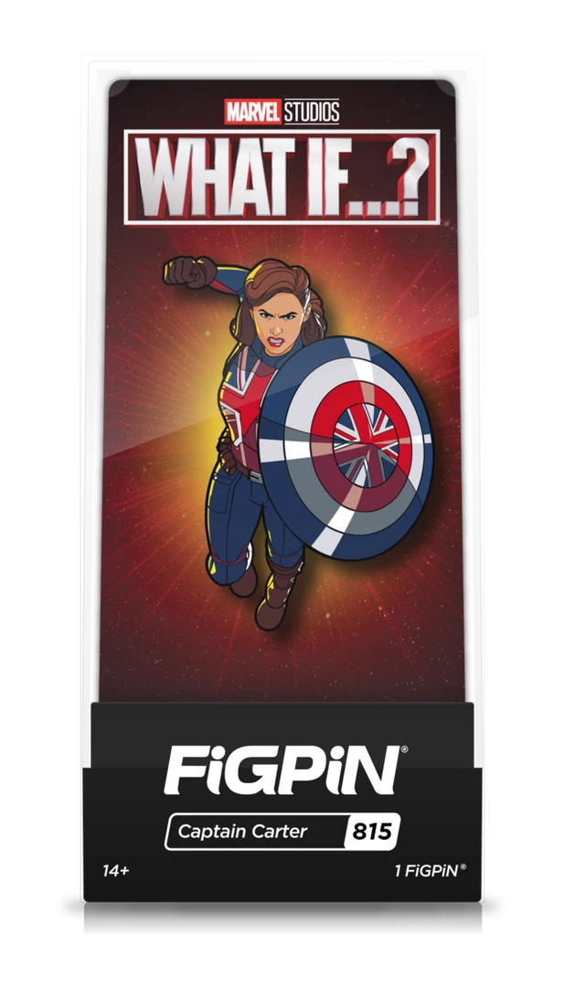 FiGPiN Marvel Studios What If? Captain Carter 4 FiGPiN Marvel Studios What If? Captain Carter