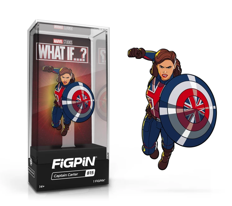 FiGPiN Marvel Studios What If? Captain Carter 3 FiGPiN Marvel Studios What If? Captain Carter