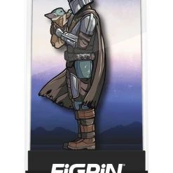 FiGPiN Star Wars The Mandalorian Holding Grogu
