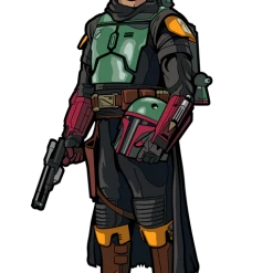 FiGPiN Star Wars The Book Of Boba Fett Unhelmet