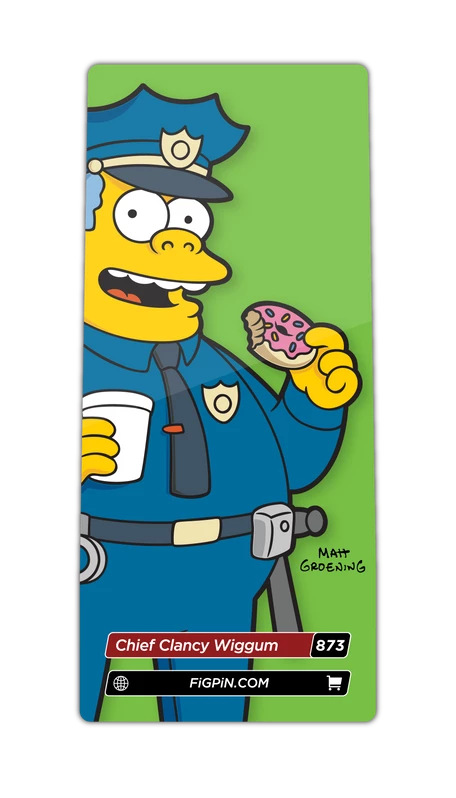 FiGPiN The Simpsons Chief Clancy Wiggum 5 FiGPiN The Simpsons Chief Clancy Wiggum