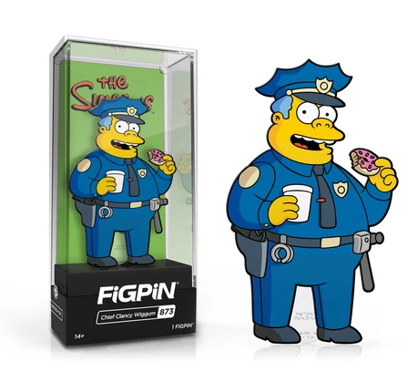 FiGPiN The Simpsons Chief Clancy Wiggum 3 FiGPiN The Simpsons Chief Clancy Wiggum