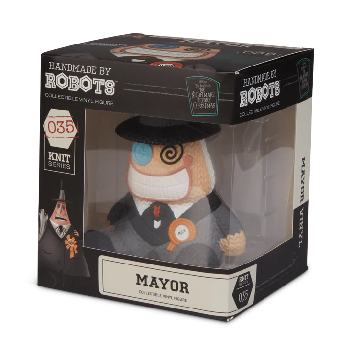 Handmade By Robots Disney Nightmare Before Christmas Mayor Vinyl Figure 4 Handmade By Robots Disney Nightmare Before Christmas Mayor Vinyl Figure