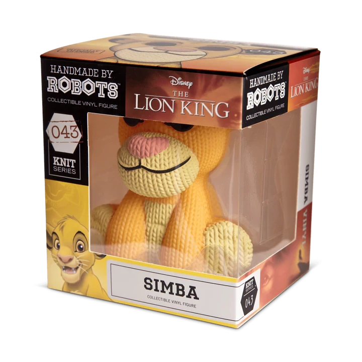 Handmade By Robots Disney The Lion King Simba Vinyl Figure 4 Handmade By Robots Disney The Lion King Simba Vinyl Figure