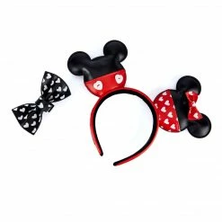 Loungefly Disney Mickey & Minnie Valentines Headband Ears