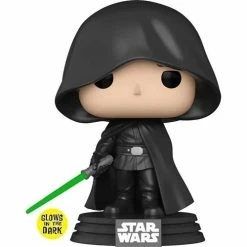 Funko Star Wars: The Mandalorian Luke Skywalker Glow In The Dark Pop! Vinyl Figure Exclusive