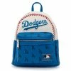 Exclusives (COMING SOON) Grotto Treasures Exclusive - Loungefly MLB Los Angeles Dodgers Baseball Seam Stitch Mini Backpack 1 Exclusives (COMING SOON) Grotto Treasures Exclusive - Loungefly MLB Los Angeles Dodgers Baseball Seam Stitch Mini Backpack