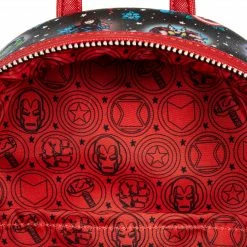 Loungefly Marvel Avengers Tattoo AOP Mini Backpack 11 Loungefly Marvel Avengers Tattoo AOP Mini Backpack