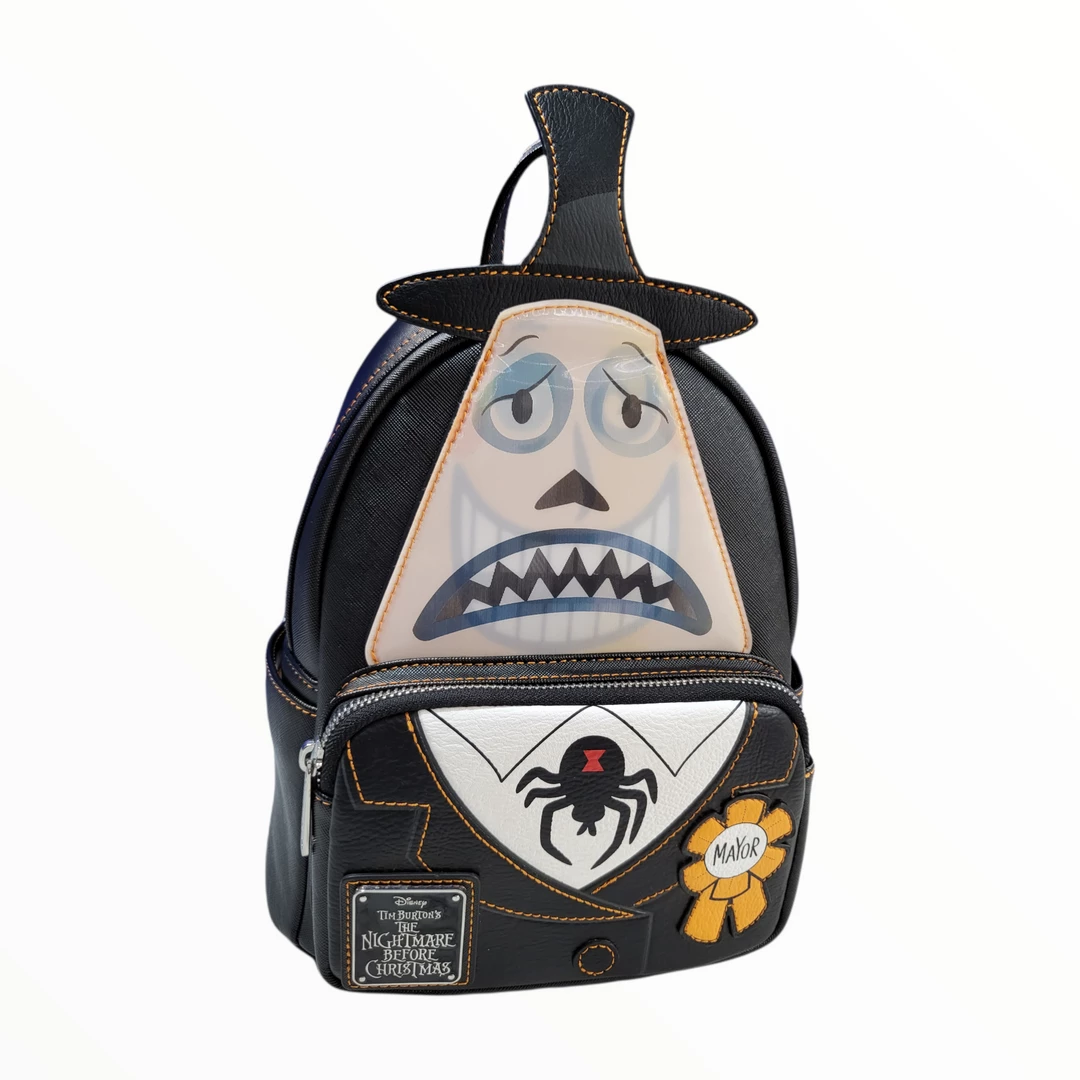 (PRE-ORDER) Grotto Treasures Exclusive - Loungefly Disney The Nightmare Before Christmas Mayor Cosplay Mini Backpack Exclusives 4 (PRE-ORDER) Grotto Treasures Exclusive - Loungefly Disney The Nightmare Before Christmas Mayor Cosplay Mini Backpack Exclusives