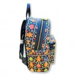 Grotto Treasures Exclusive - Loungefly Star Wars Gingerbread AOP Mini Backpack W/Wallet Set