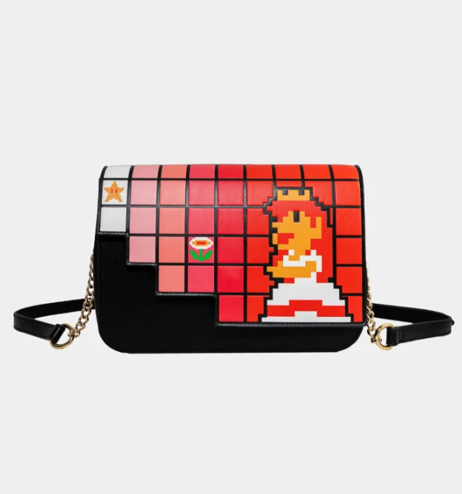 Danielle Nicole Nintendo Super Mario Princess Peach Crossbody 3 Danielle Nicole Nintendo Super Mario Princess Peach Crossbody