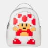 Danielle Nicole Nintendo Super Mario Toad Mini Backpack 1 Danielle Nicole Nintendo Super Mario Toad Mini Backpack