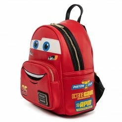 Grotto Treasures Exclusive - Loungefly Disney Pixar Cars Lightning McQueen Cosplay Mini Backpack Exclusives
