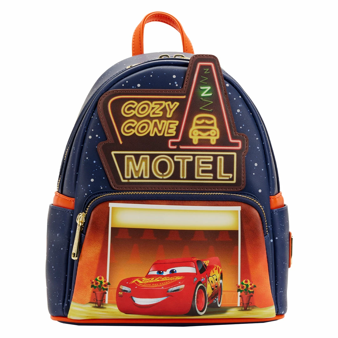 (Coming Soon) Loungefly Disney Pixar Moments Cars Cozy Cone Mini Backpack 3 (Coming Soon) Loungefly Disney Pixar Moments Cars Cozy Cone Mini Backpack