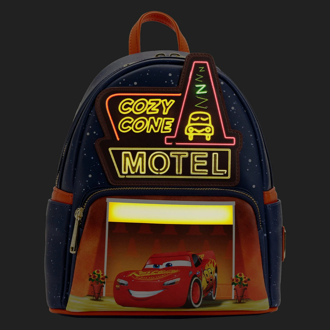 (Coming Soon) Loungefly Disney Pixar Moments Cars Cozy Cone Mini Backpack 4 (Coming Soon) Loungefly Disney Pixar Moments Cars Cozy Cone Mini Backpack