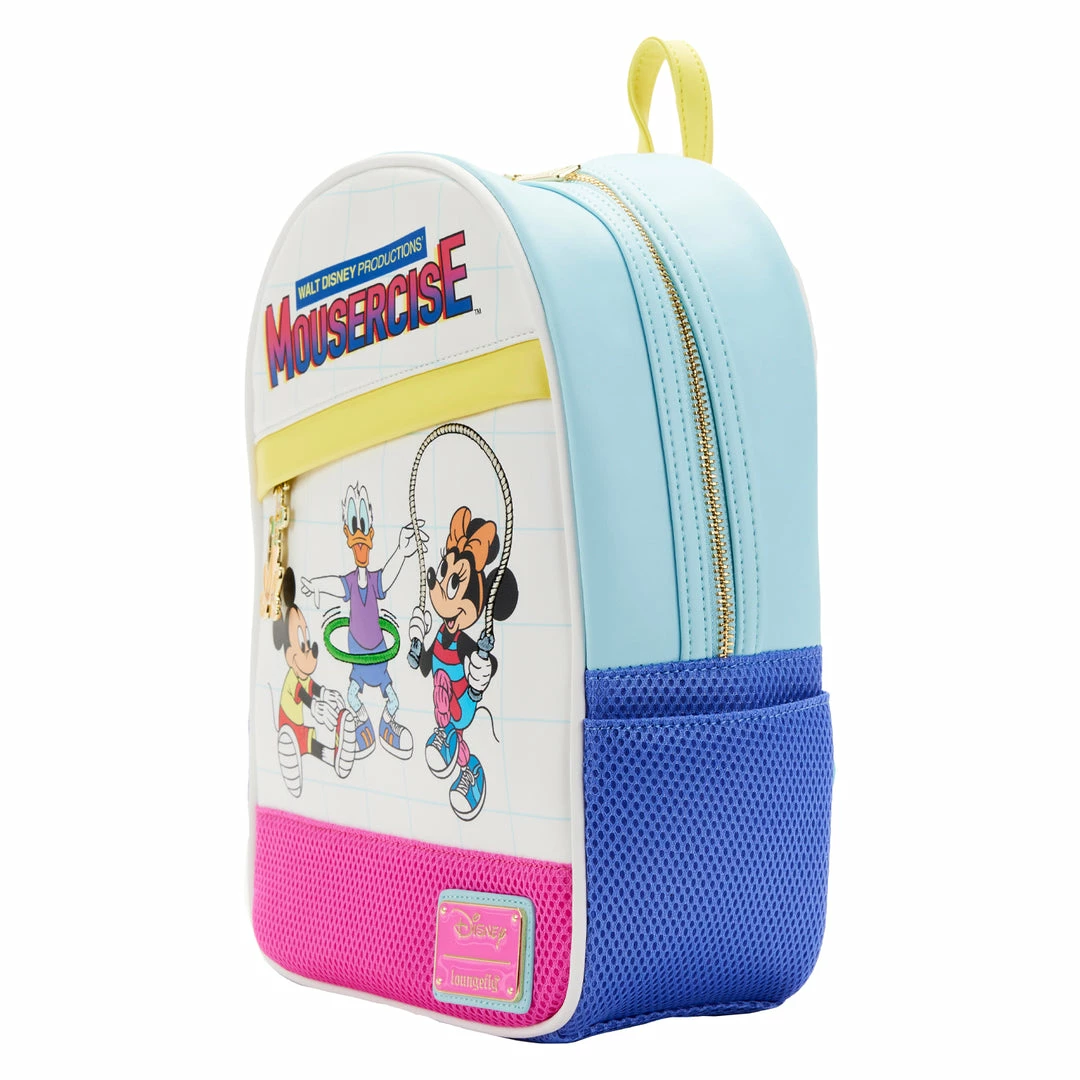 (COMING SOON) Loungefly Disney Mousercise Mini Backpack 4 (COMING SOON) Loungefly Disney Mousercise Mini Backpack