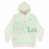 Loungefly Disney Bambi And Flower Print Hoodie