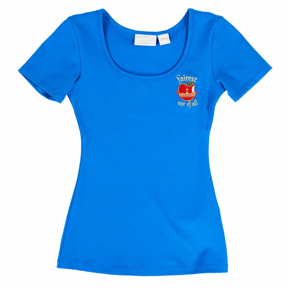 In Stock Stitch Shoppe By Loungefly Disney Snow White Fairest One Of All "Kelly" Fashion Top Shirt 3 In Stock Stitch Shoppe By Loungefly Disney Snow White Fairest One Of All "Kelly" Fashion Top Shirt