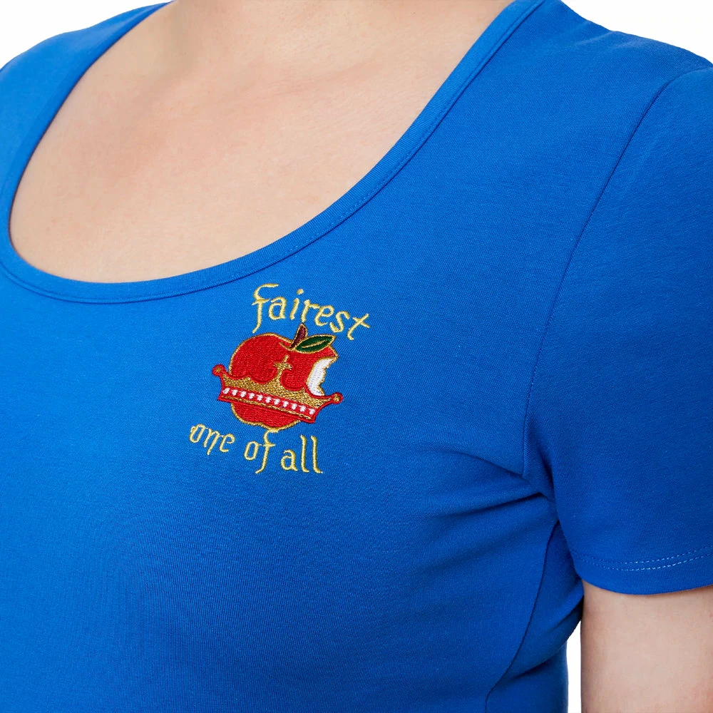 In Stock Stitch Shoppe By Loungefly Disney Snow White Fairest One Of All "Kelly" Fashion Top Shirt 9 In Stock Stitch Shoppe By Loungefly Disney Snow White Fairest One Of All "Kelly" Fashion Top Shirt
