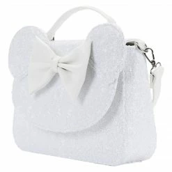 Pre-orders/Coming Soon (Coming Soon) Loungefly Disney Minnie Sequin Wedding Crossbody